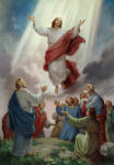 The Ascension of Jesus into Heaven
